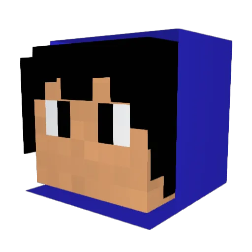macedoyago10 Minecraft avatar head, 3D render