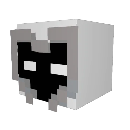 mach5560 Minecraft avatar head, 3D render