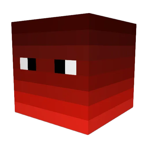 mach900 Minecraft avatar head, 3D render