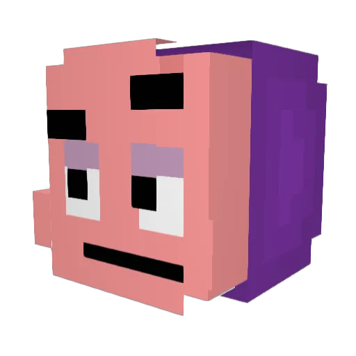 mach_iavelli Minecraft avatar head, 3D render