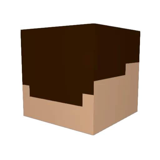 machaka_s Minecraft avatar head, 3D render