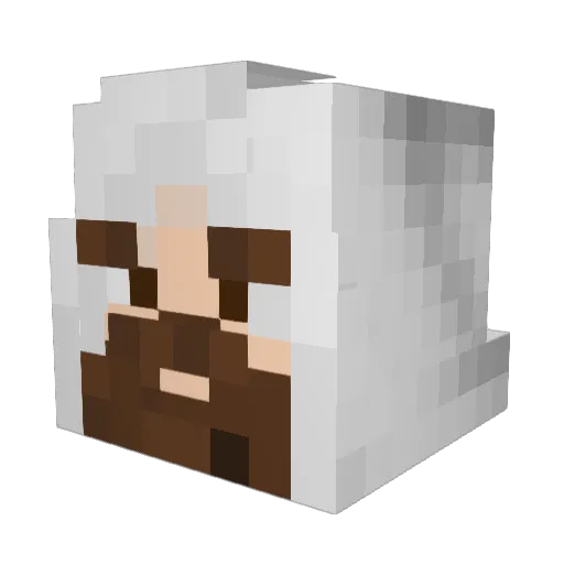 machammer88 Minecraft avatar head, 3D render