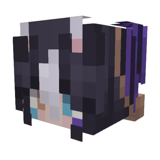 machaontopii Minecraft avatar head, 3D render