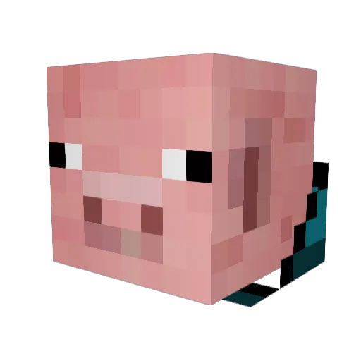macho_506 Minecraft avatar head, 3D render