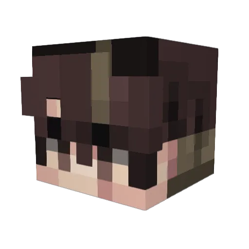 machupichu2004 Minecraft avatar head, 3D render