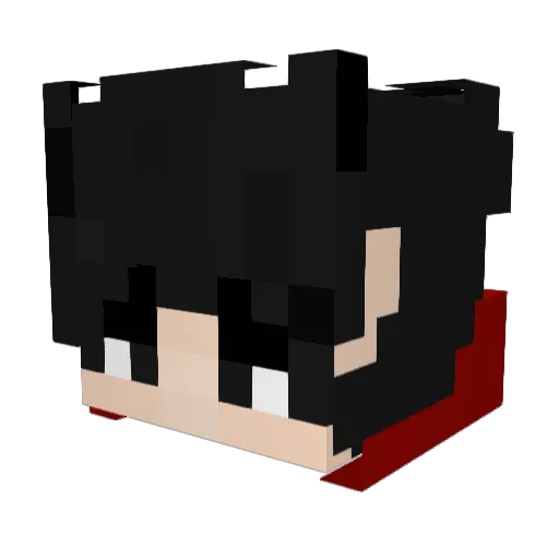 maciejos8 Minecraft avatar head, 3D render