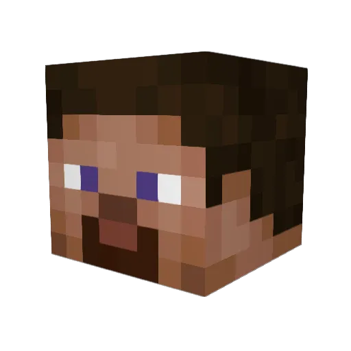macieknoob123 Minecraft avatar head, 3D render