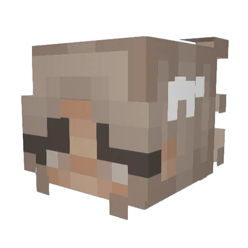 maciemm19 Minecraft avatar head, 3D render