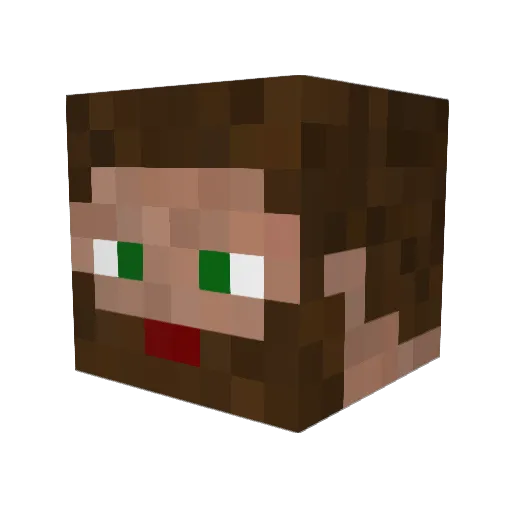 macio33 Minecraft avatar head, 3D render