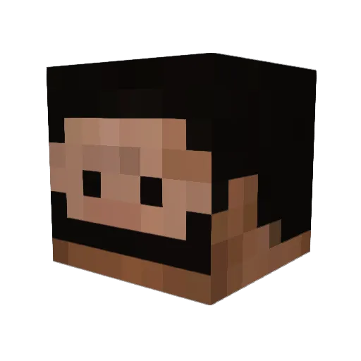 macius666 Minecraft avatar head, 3D render
