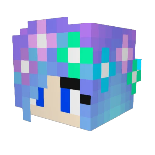 mackgun2 Minecraft avatar head, 3D render