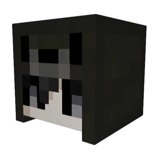mackthebotjeff Minecraft avatar head, 3D render