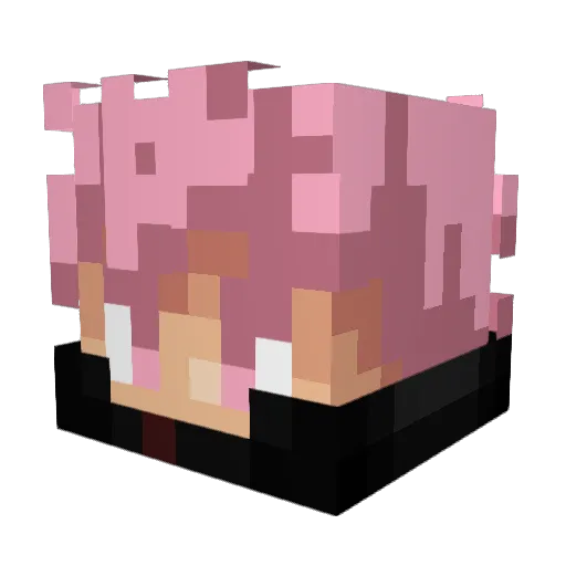 macomatt Minecraft avatar head, 3D render