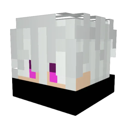 macsony12 Minecraft avatar head, 3D render