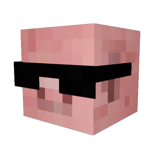 macyboi Minecraft avatar head, 3D render