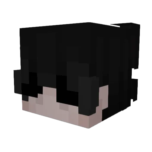 mad3lin33 Minecraft avatar head, 3D render