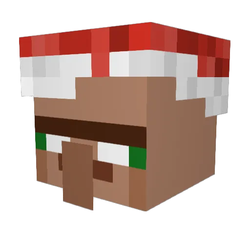 madMav1234 Minecraft avatar head, 3D render