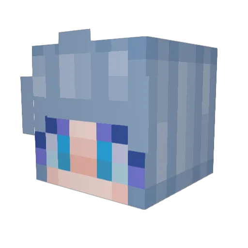 mad_g1235 Minecraft avatar head, 3D render