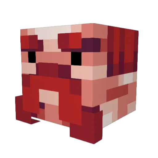 madafaca_9 Minecraft avatar head, 3D render