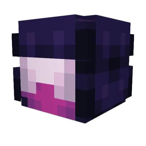 madameprime Minecraft avatar head, 3D render