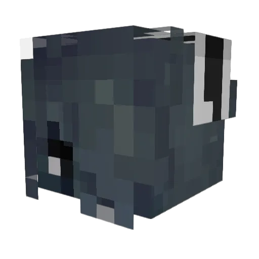madandtrist Minecraft avatar head, 3D render