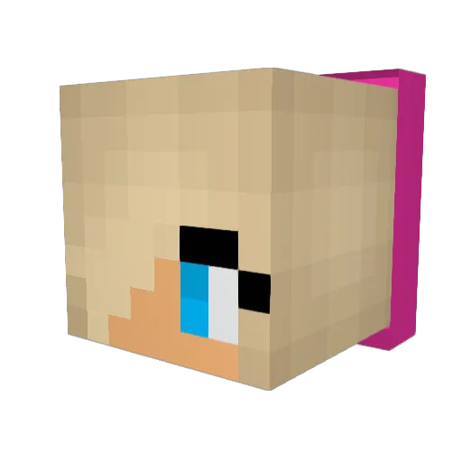 madawg2258 Minecraft avatar head, 3D render