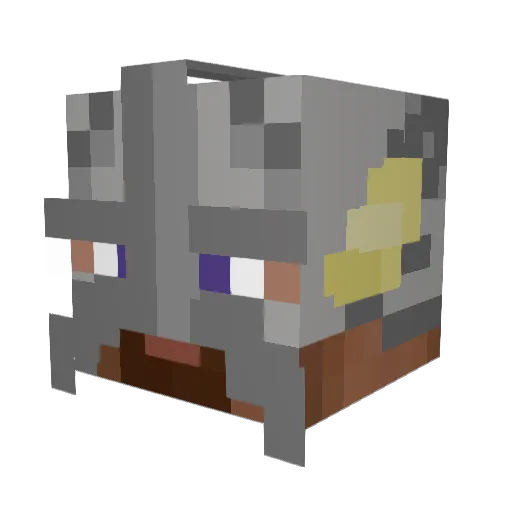 madbomber3692 Minecraft avatar head, 3D render