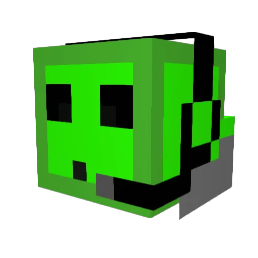 madbunnyfrost Minecraft avatar head, 3D render