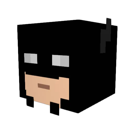 madcat0811 Minecraft avatar head, 3D render