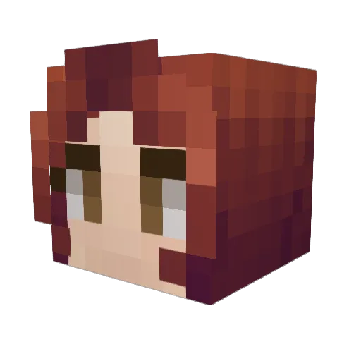 madd0s Minecraft avatar head, 3D render