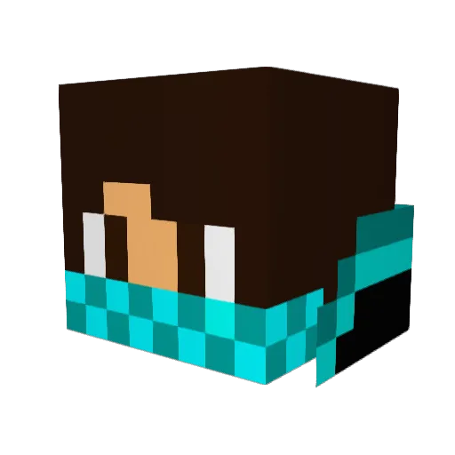 maddenpro89 Minecraft avatar head, 3D render