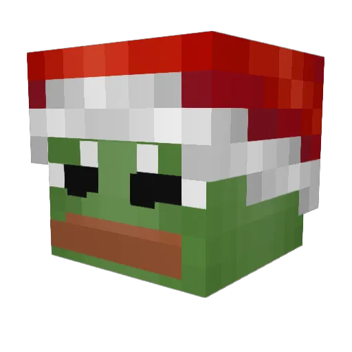maddestmaniac Minecraft avatar head, 3D render