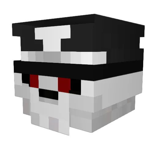 maddestroyer2 Minecraft avatar head, 3D render