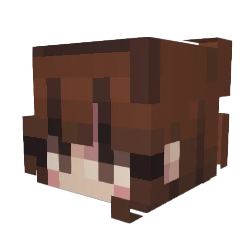 maddie_0322 Minecraft avatar head, 3D render