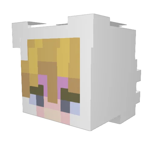 maddiethe_ Minecraft avatar head, 3D render
