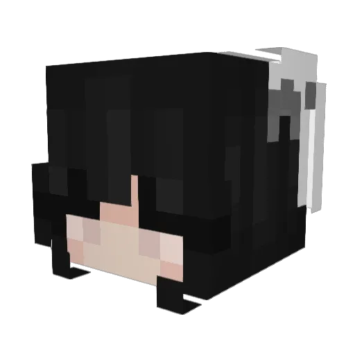 maddieyoung123 Minecraft avatar head, 3D render