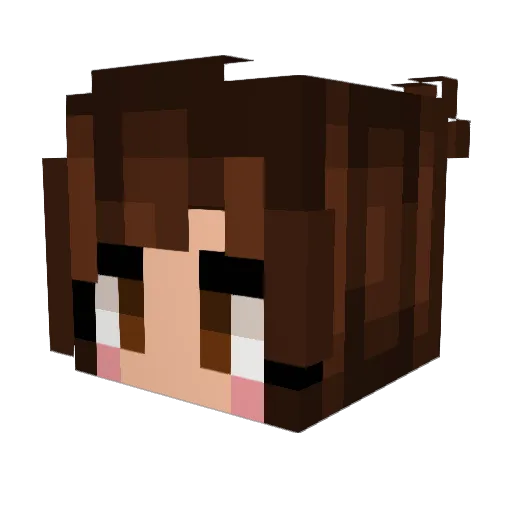 maddiez_ Minecraft avatar head, 3D render