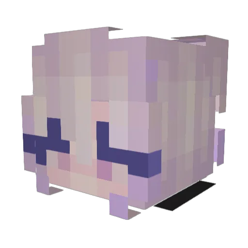 maddiharman Minecraft avatar head, 3D render
