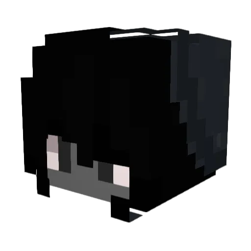 maddky Minecraft avatar head, 3D render