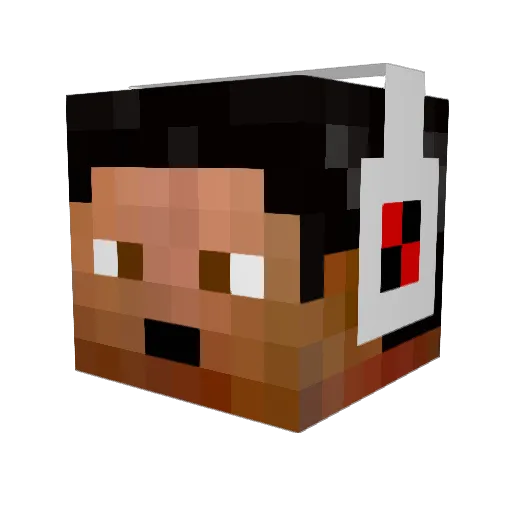 maddog469 Minecraft avatar head, 3D render