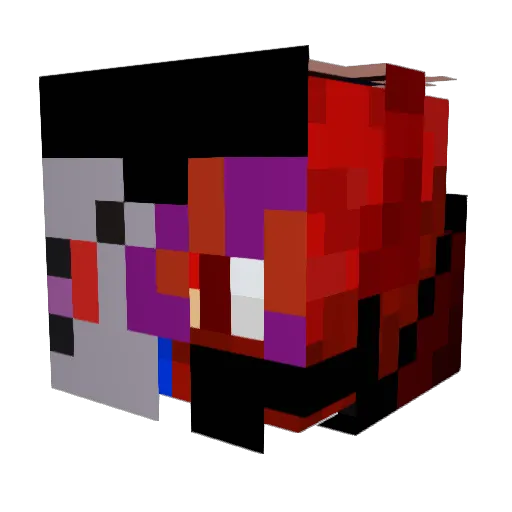 maddog4900 Minecraft avatar head, 3D render