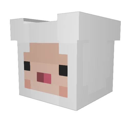 maddog69x Minecraft avatar head, 3D render