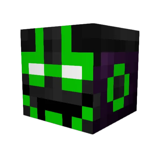 maddoxcaers1 Minecraft avatar head, 3D render