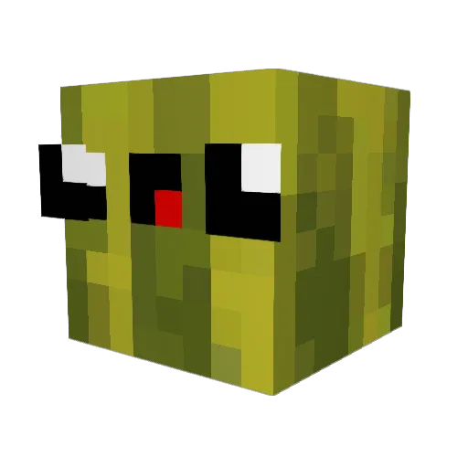 maddy_O3O Minecraft avatar head, 3D render