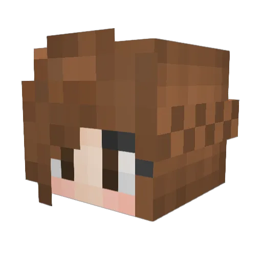 maddysinko90 Minecraft avatar head, 3D render