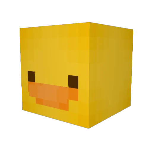 madeleine002 Minecraft avatar head, 3D render