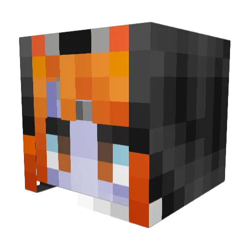 madelynn1269 Minecraft avatar head, 3D render