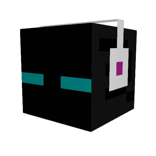 madhouse39 Minecraft avatar head, 3D render
