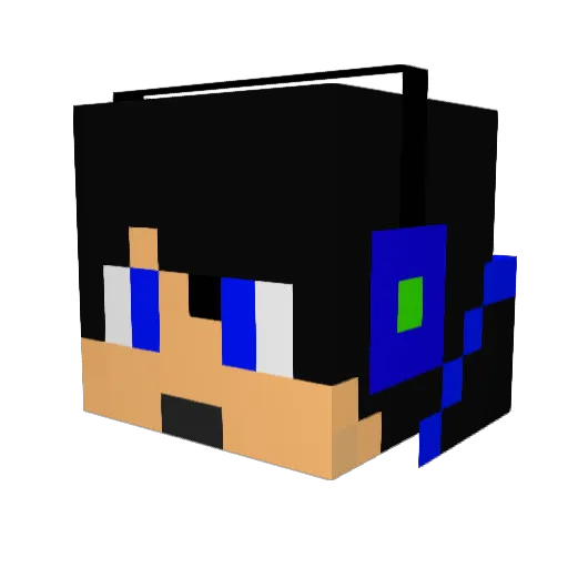 madi5968 Minecraft avatar head, 3D render