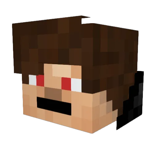madi_abi Minecraft avatar head, 3D render